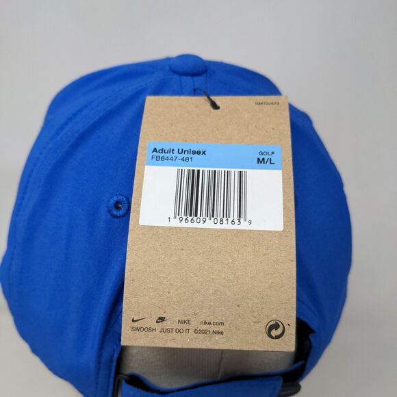SPG Specialty Program Group Strapback Hat Blue M/L Blue Nike Dri-Fit W/Tags - Picture 6 of 9